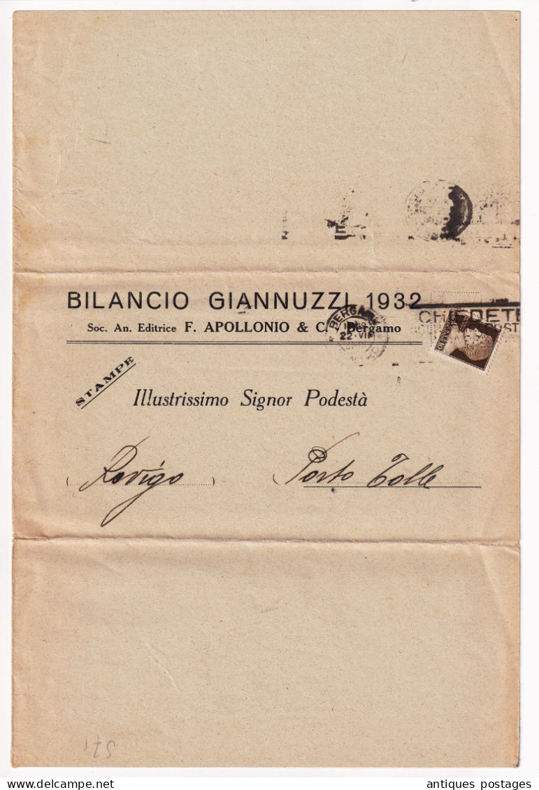 Francobollo AUGUSTUS IMPERATORE 10 Cent Poste italiane Casa Editrice F. Apollonio Bergamo Italia Bilanco Giannuzzi