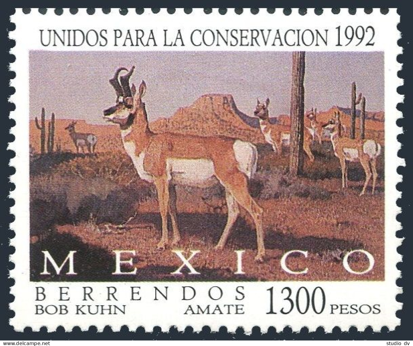 Mexico 1778, MNH. Michel 2323. Antilocapra Americana, 1992. - Messico