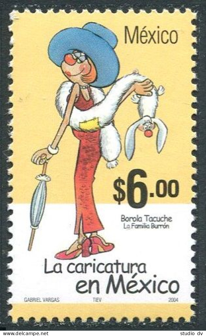 Mexico 2354, MNH. Mexican Cartooning, 2004. - Mexiko