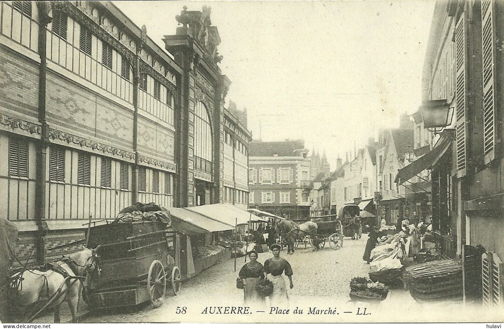 89  AUXERRE - PLACE DU MARCHE (ref 8848) - Auxerre