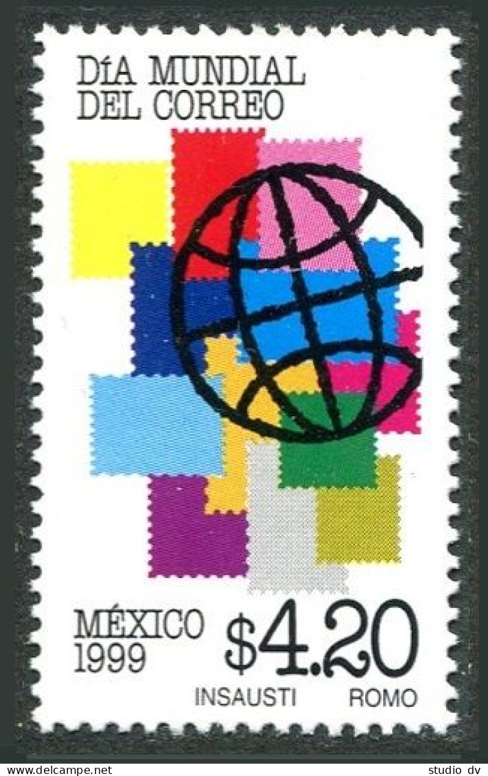 Mexico 2167, MNH. World Post Day, 1999. - Mexico