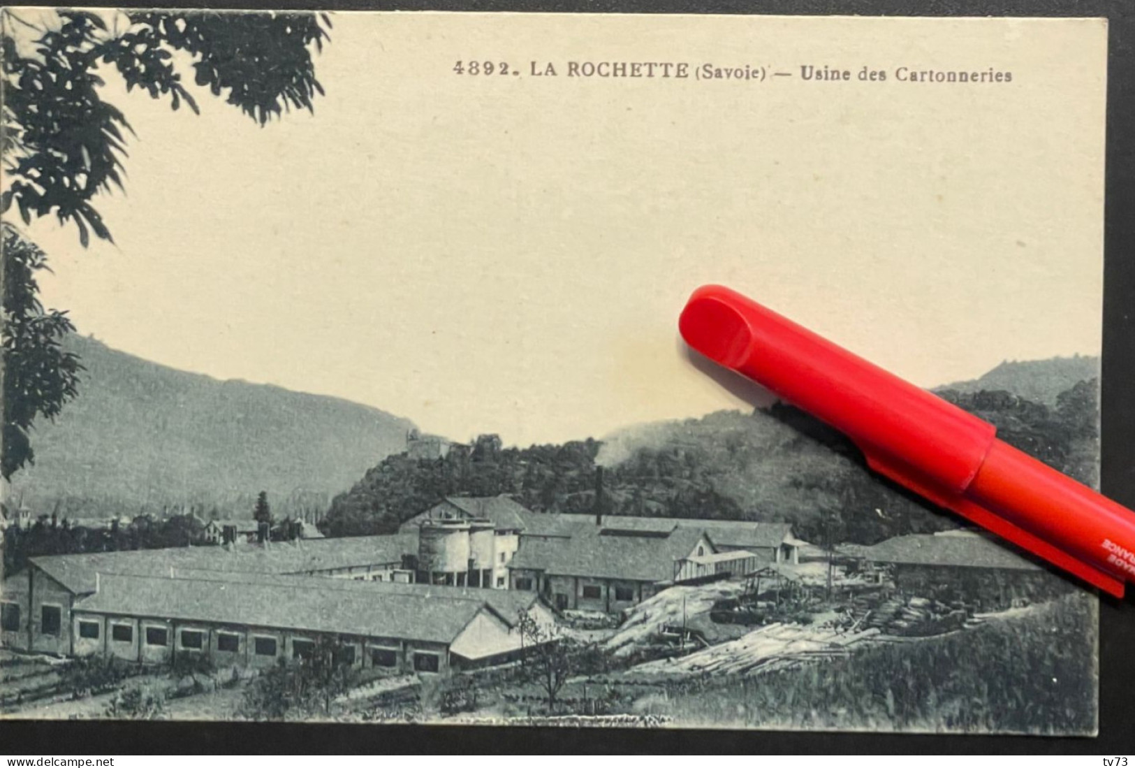 V163D - LA ROCHETTE Usine Des Cartonneries - Grimal - Savoie - Other & Unclassified