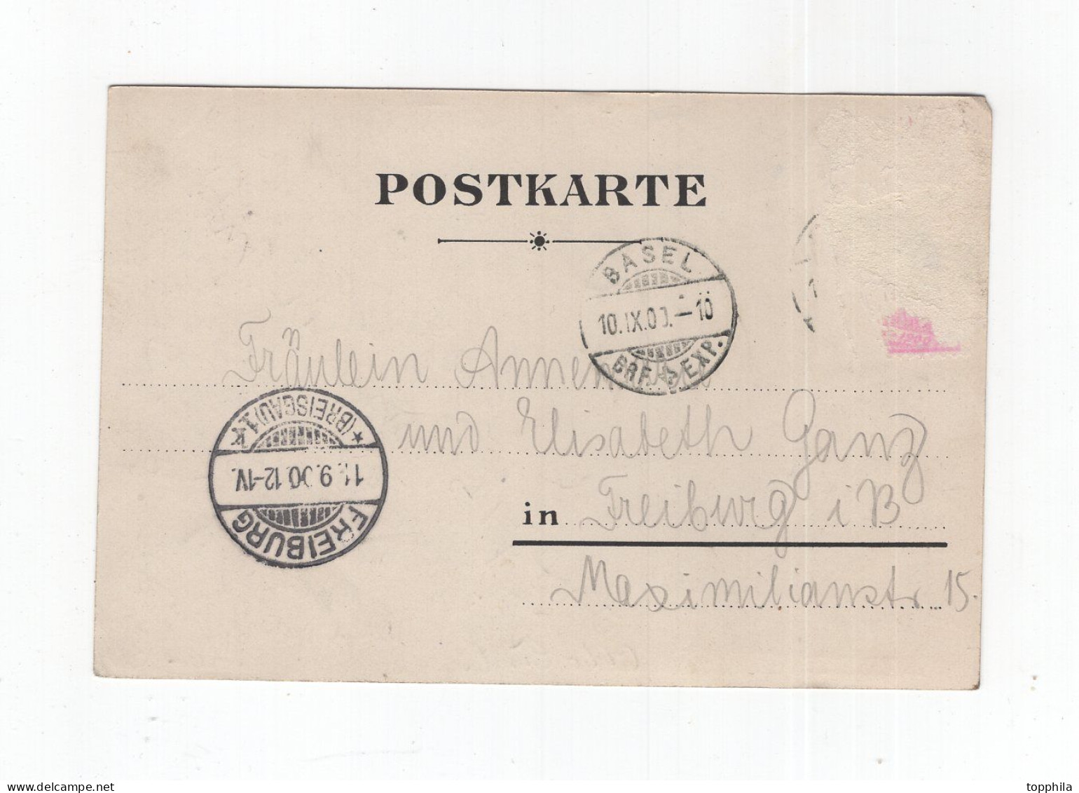 1900 Schweiz Alte  S/W Lithograhie Werbe Postkarte Gruss Aus Basel Alte Bayr. Bierhalle Franz Bühler - Bâle