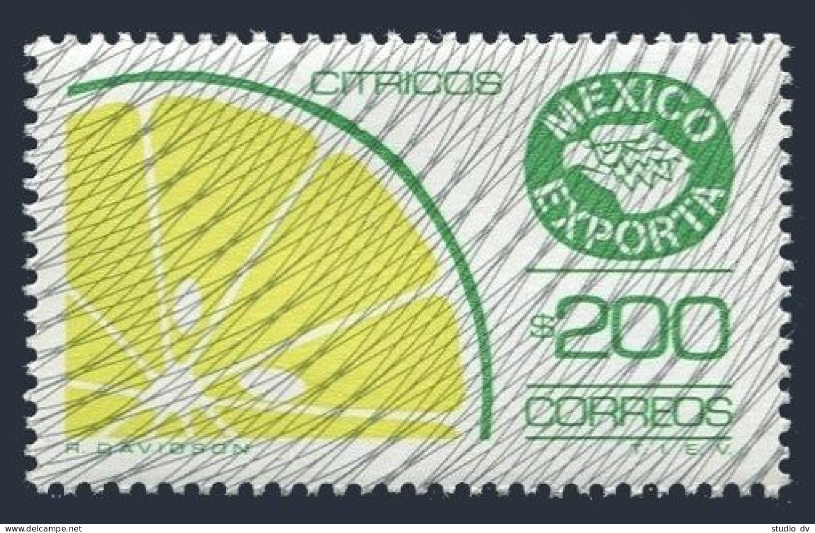 Mexico 1135,MNH.Michel 1804Aax. Mexico Exports,1983. Citrus Fruit. - Mexique