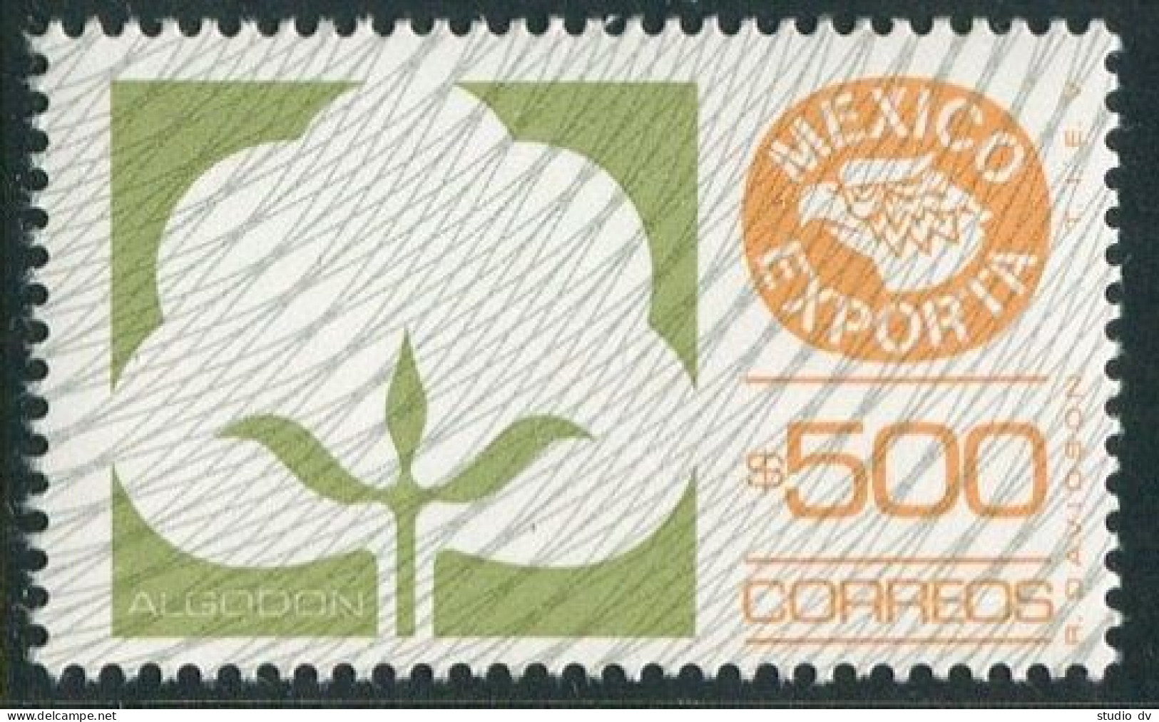 Mexico 1138, MNH. Michel 1807Ax. Mexico Exports, 1984. Cotton. - Mexico