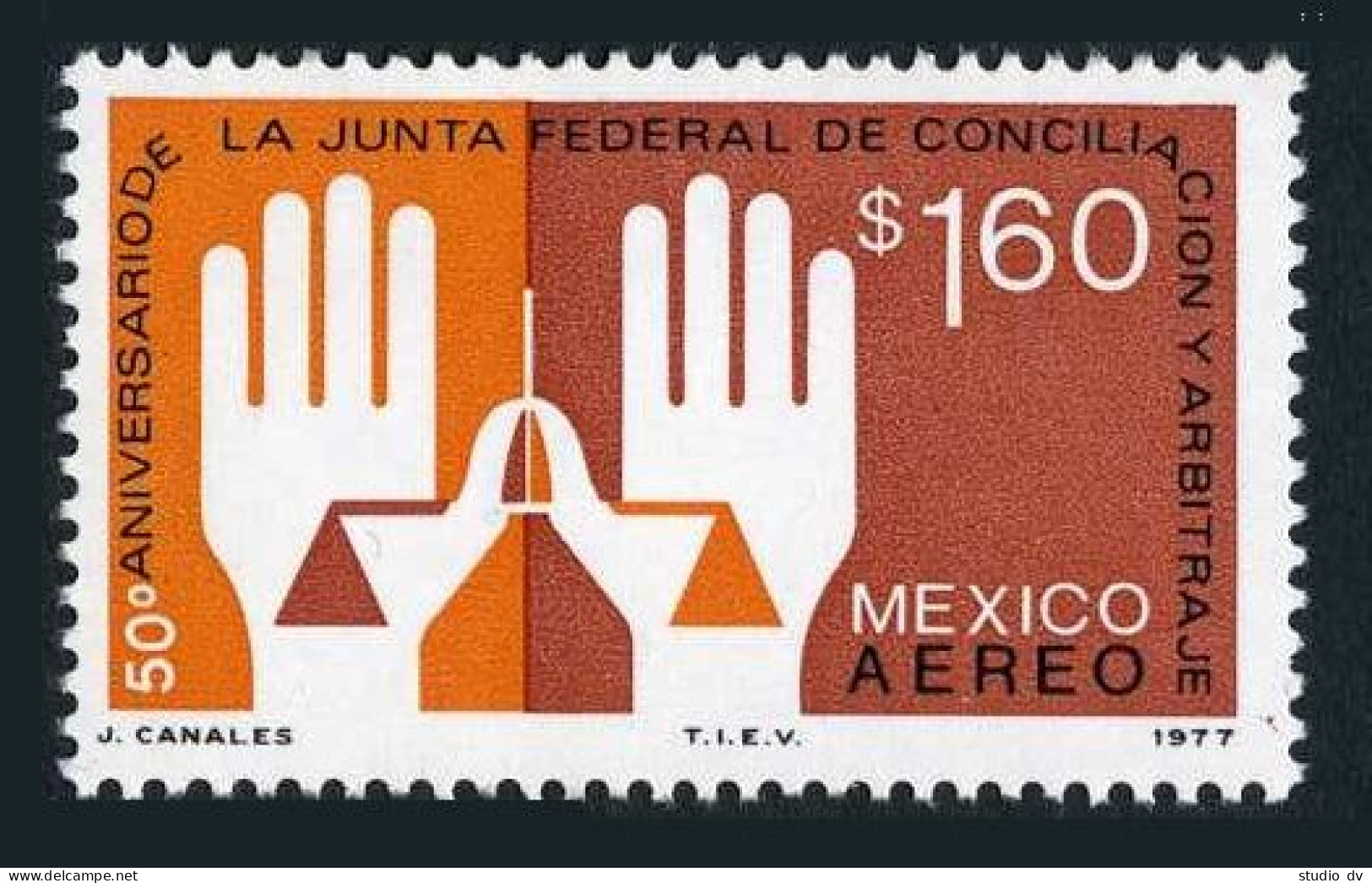 Mexico C536 Block/4,MNH.Michel 1553. Council Of Reconciliation,Arbitration,1977 - Mexique