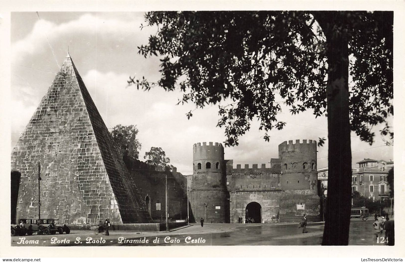 ITALIE - Roma - Porta S. Paolo - Piramide Di Caio Cestio - Carte Postale - Andere Monumenten & Gebouwen