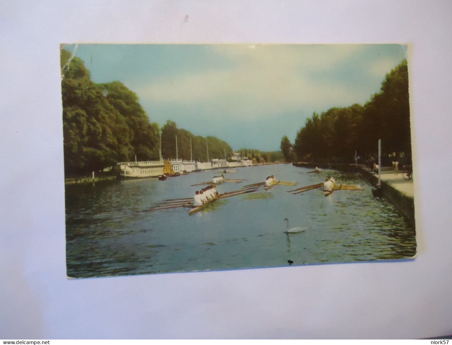 UNITED KINGDOM  POSTCARDS RIVER ISIS  OXFORD   STAMPS - Autres & Non Classés