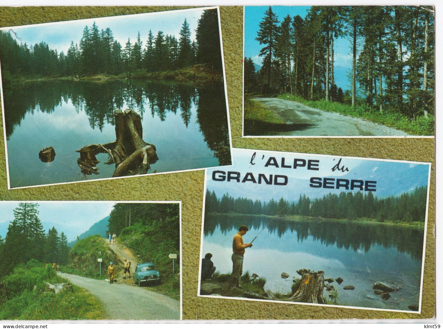 L'Alpe Du Grand Serre - La Route Forestière Et Les Lacs - Altri & Non Classificati