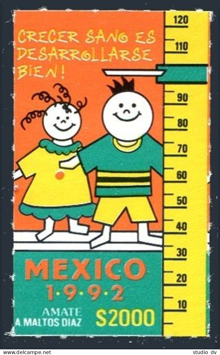 Mexico 1721, MNH. Michel 2272. Healthy Child Development, 1992. - México