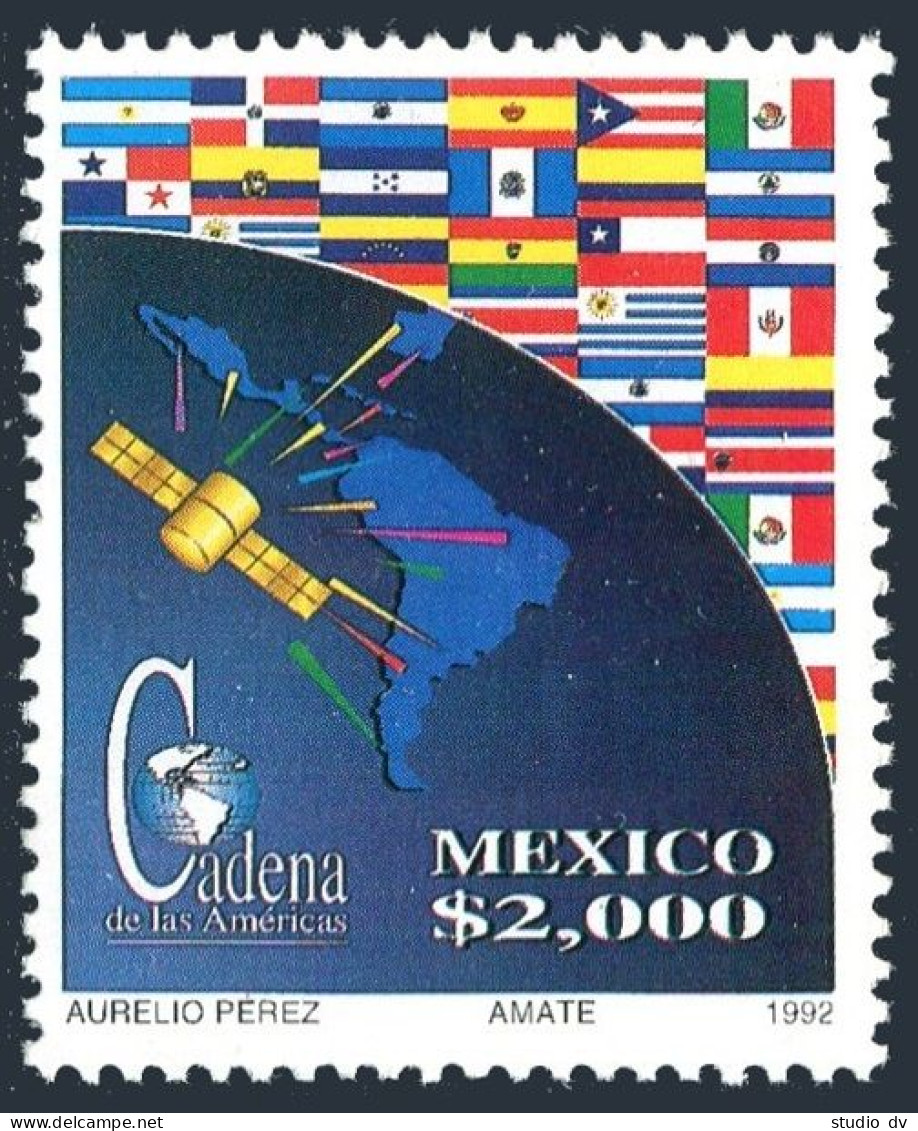 Mexico 1760, MNH. Michel 2320. Communications System Of The Americas, 1992. - Messico