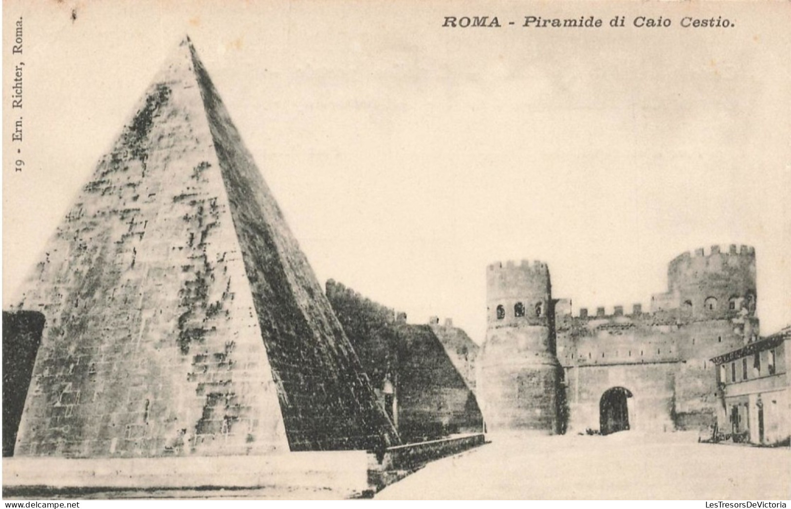 ITALIE - Roma - Piramide Di Caio Cestio - Carte Postale Ancienne - Autres Monuments, édifices