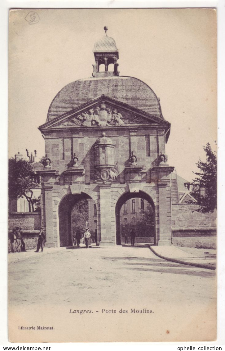 France - 52 - Langres - Porte Des Moulins - 7047 - Langres