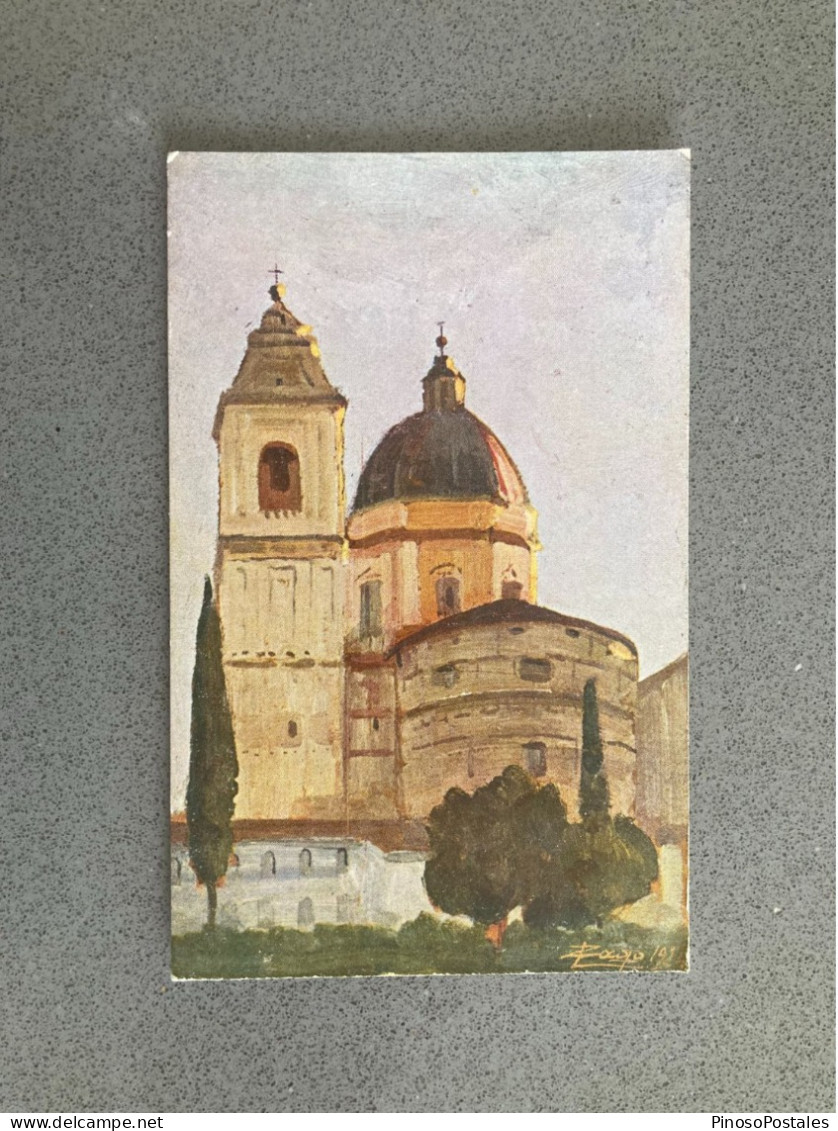 Luigi Zago - Assisi San Maria Degli Angeli - La Basilica Carte Postale Postcard - Andere & Zonder Classificatie