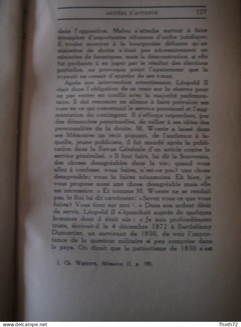 LEOPOLD II Par Le Comte L. DE LICHTERVELDE. 1926. Editions REX. Léon DEGRELLE. - 1901-1940