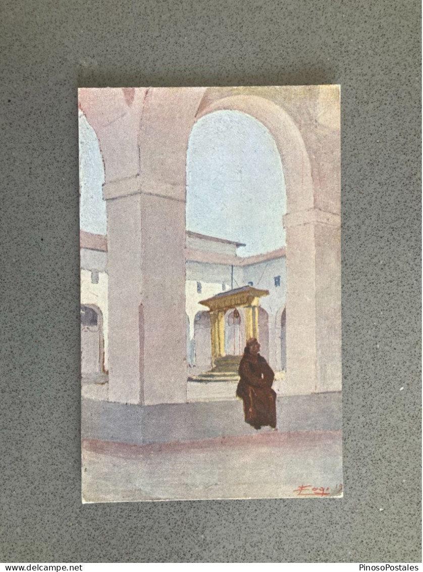 Luigi Zago - Assisi San Maria Degli Angeli - Il Chiostro Carte Postale Postcard - Autres & Non Classés
