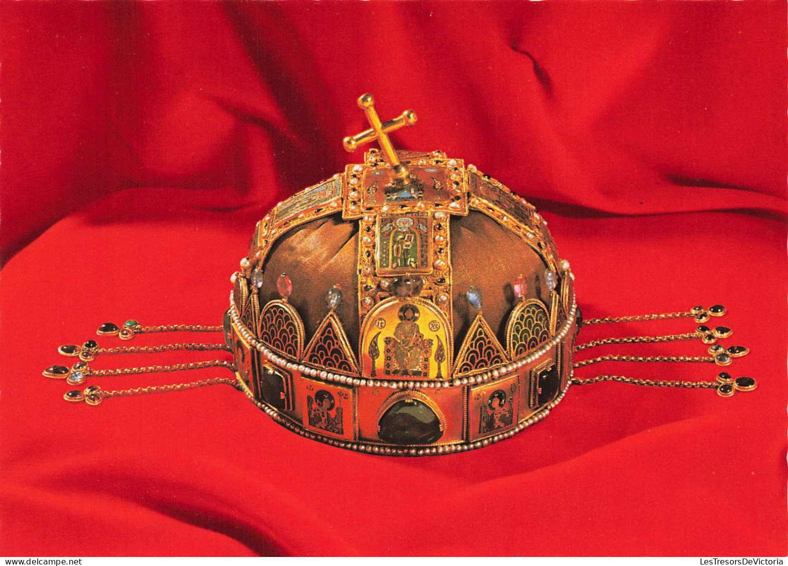 HONGRIE - The Hungarian Crown - Assembled In The 12 Th C - From Earlier Byzantine And Western - Carte Postale - Ungarn