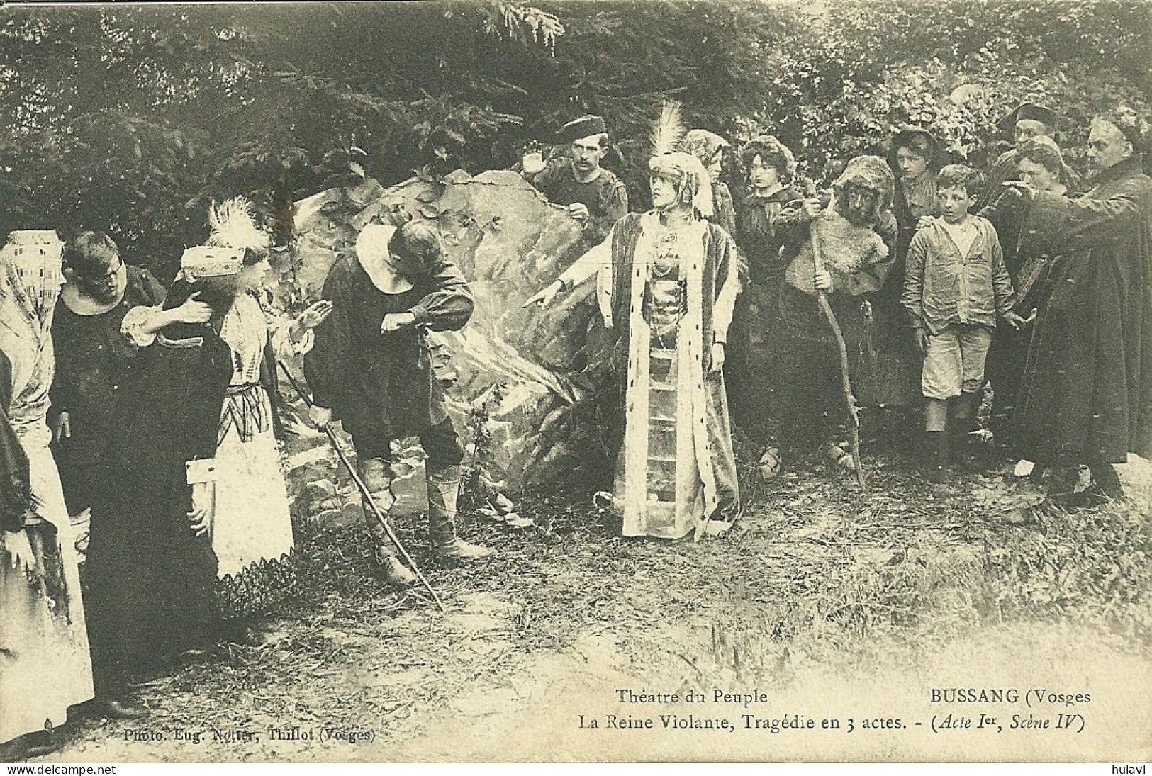 88  BUSSANG - THEATRE DU PEUPLE - LA REINE VIOLANTE ..... (ref 8834) - Bussang