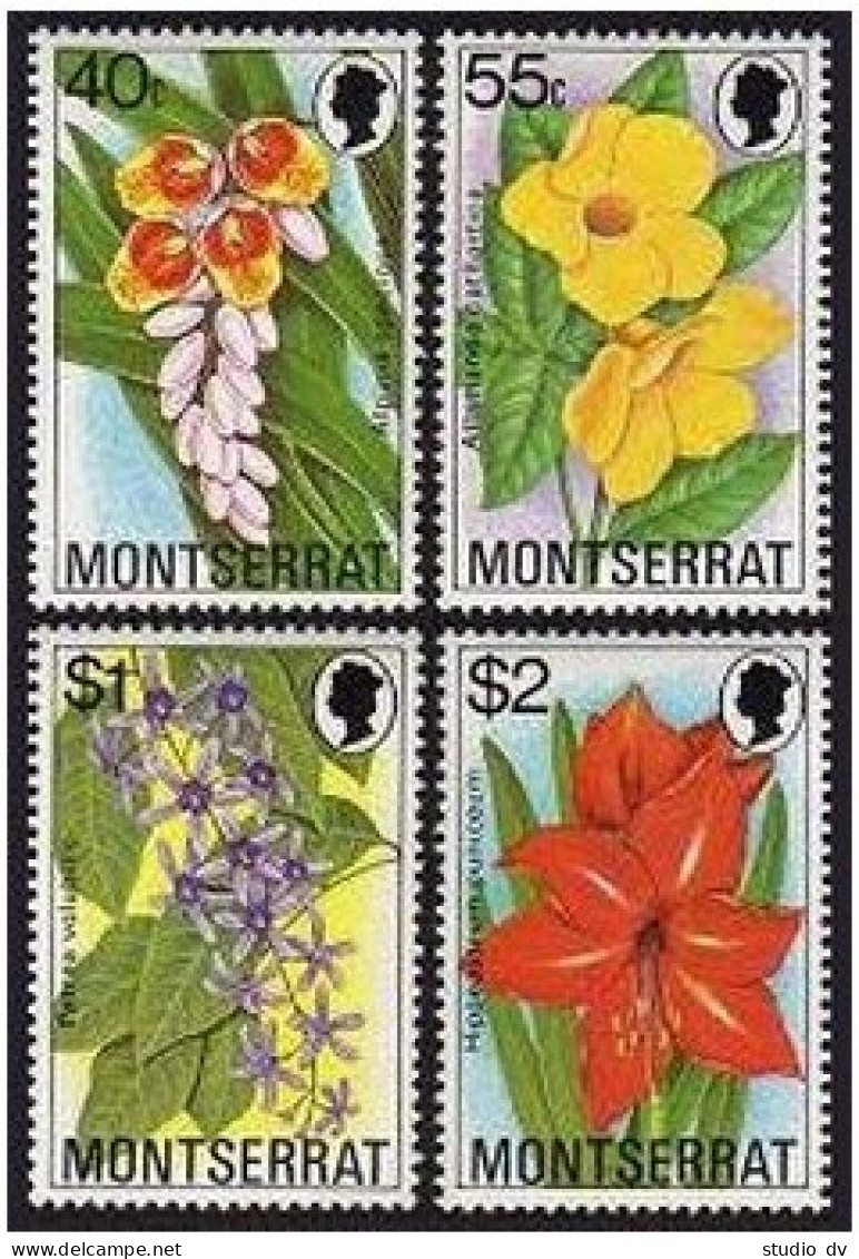 Montserrat 389-392, MNH. Mi 389-392. Flowering Plants 1978. Alpinia Speciosa, - Montserrat