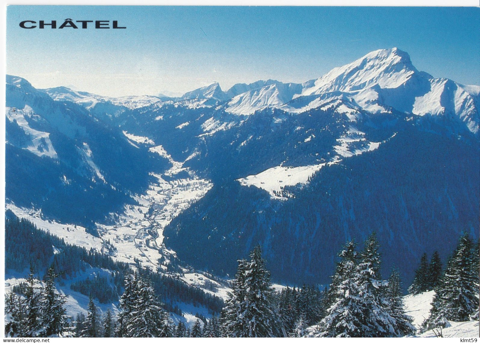 Châtel - Vue Générale Depuis Super Châtel - Châtel