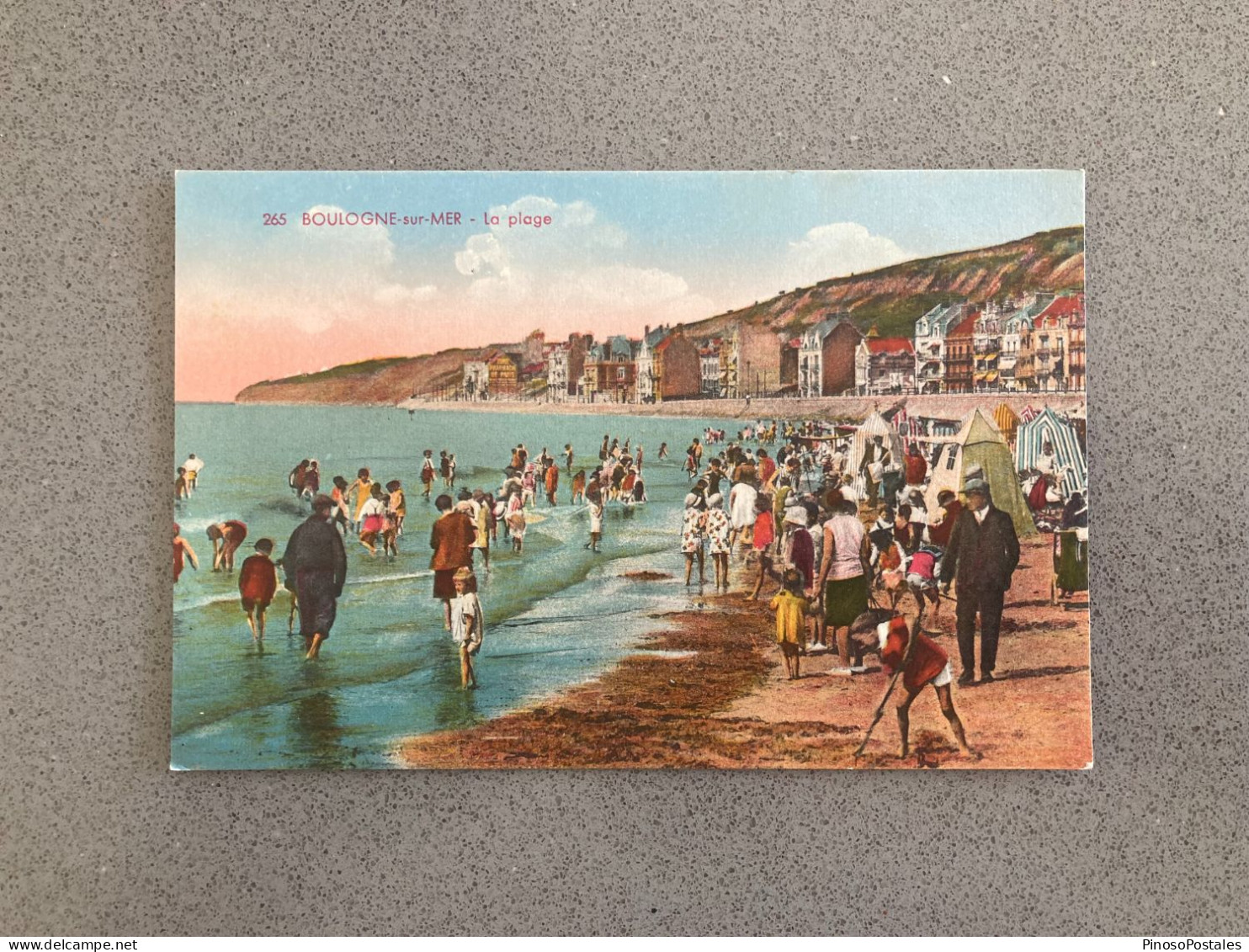 Boulogne-sur-Mer - La Plage Carte Postale Postcard - Boulogne Sur Mer