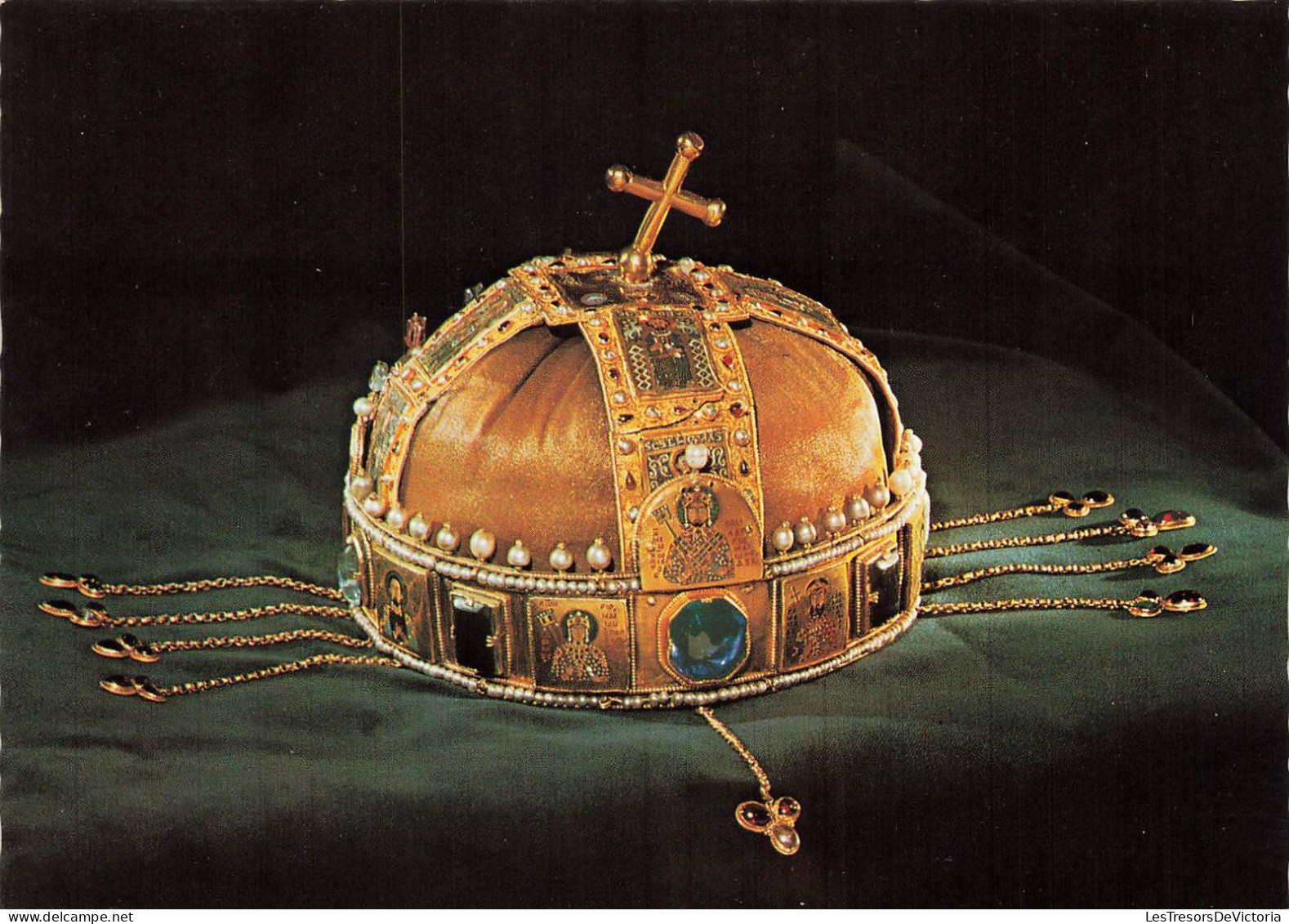 HONGRIE - The Hungarian Crown - Assembled In The 12 Th C - From Earlier Byzantine And Western - Carte Postale - Hungary