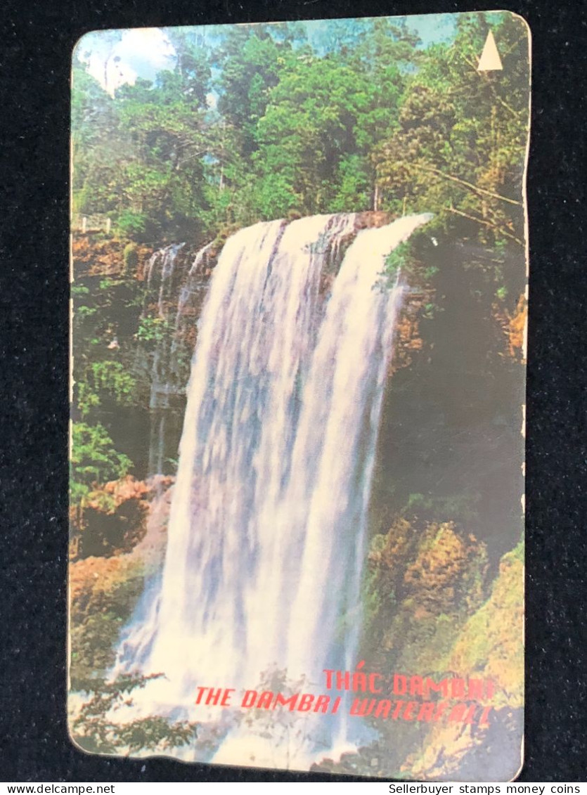 Card Phonekad Vietnam(THE DAMBRI WATERFALL 60 000dong-1996)-1pcs - Vietnam