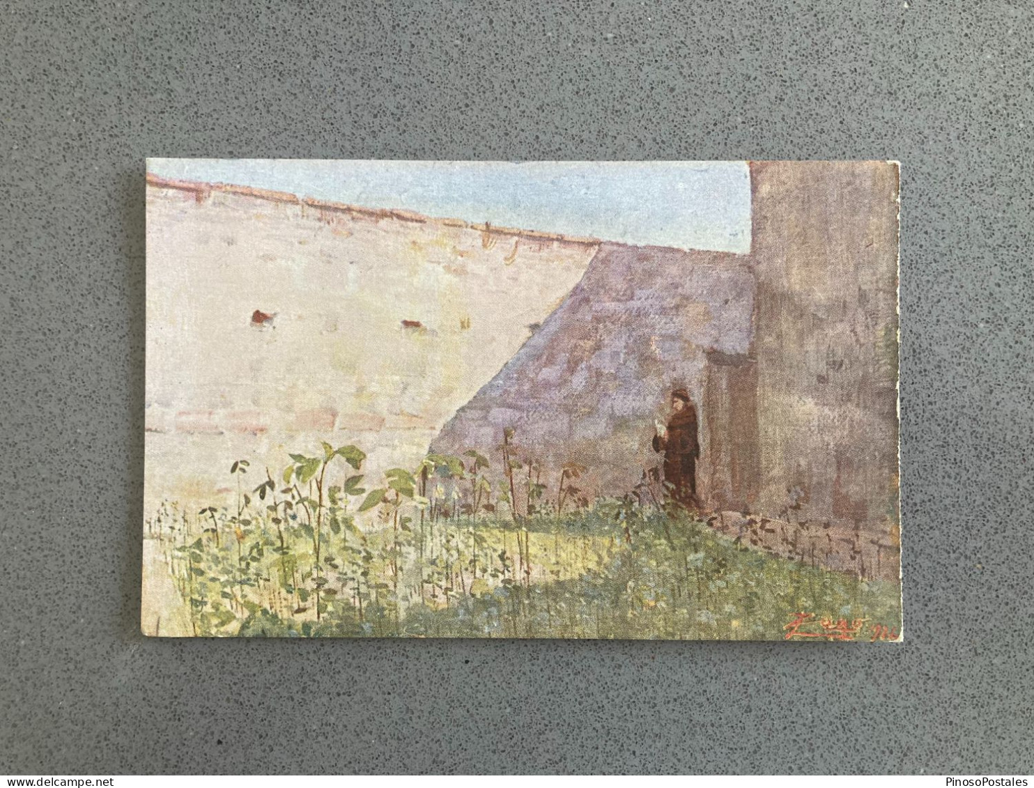 Luigi Zago - Assisi San Maria Degli Angeli - Il Roseto Carte Postale Postcard - Other & Unclassified