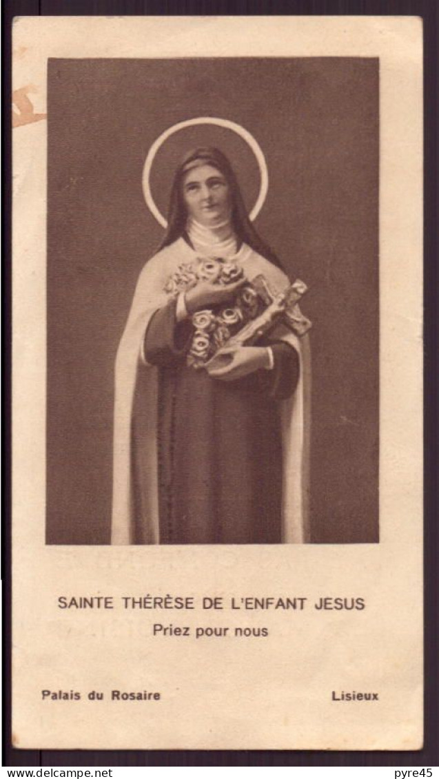 Image Pieuse " Sainte Thérèse De L'enfant Jésus " - Andachtsbilder