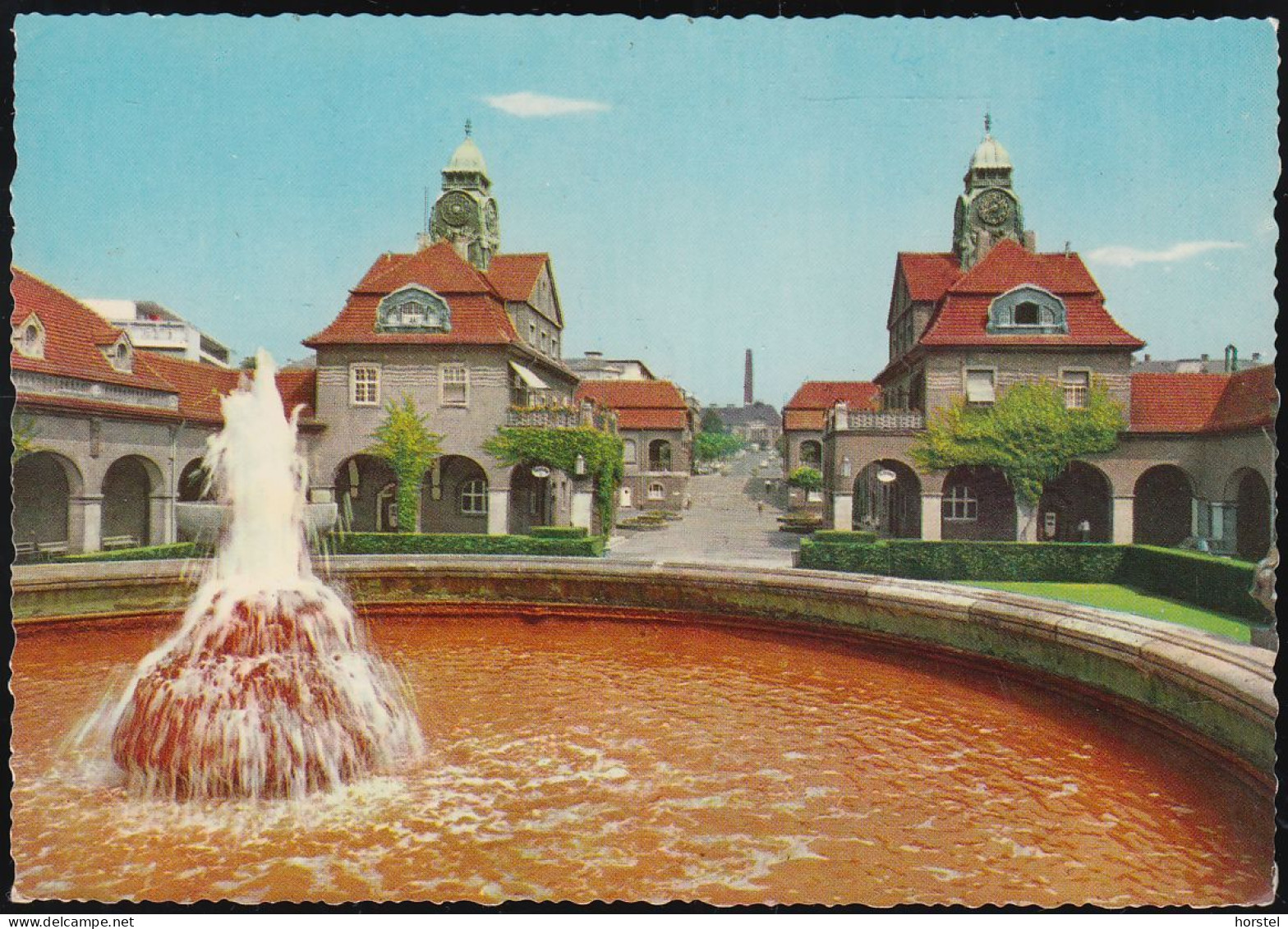 D-61231 Bad Nauheim - Sprudelhof - Blick Zum Bahnhof - Bad Nauheim