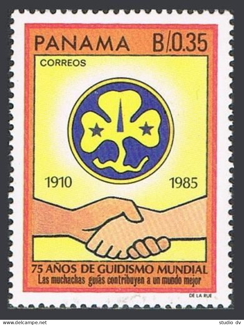 Panama 752, MNH. Michel 1680. Girl Guides, 75th Ann. 1988. - Panama