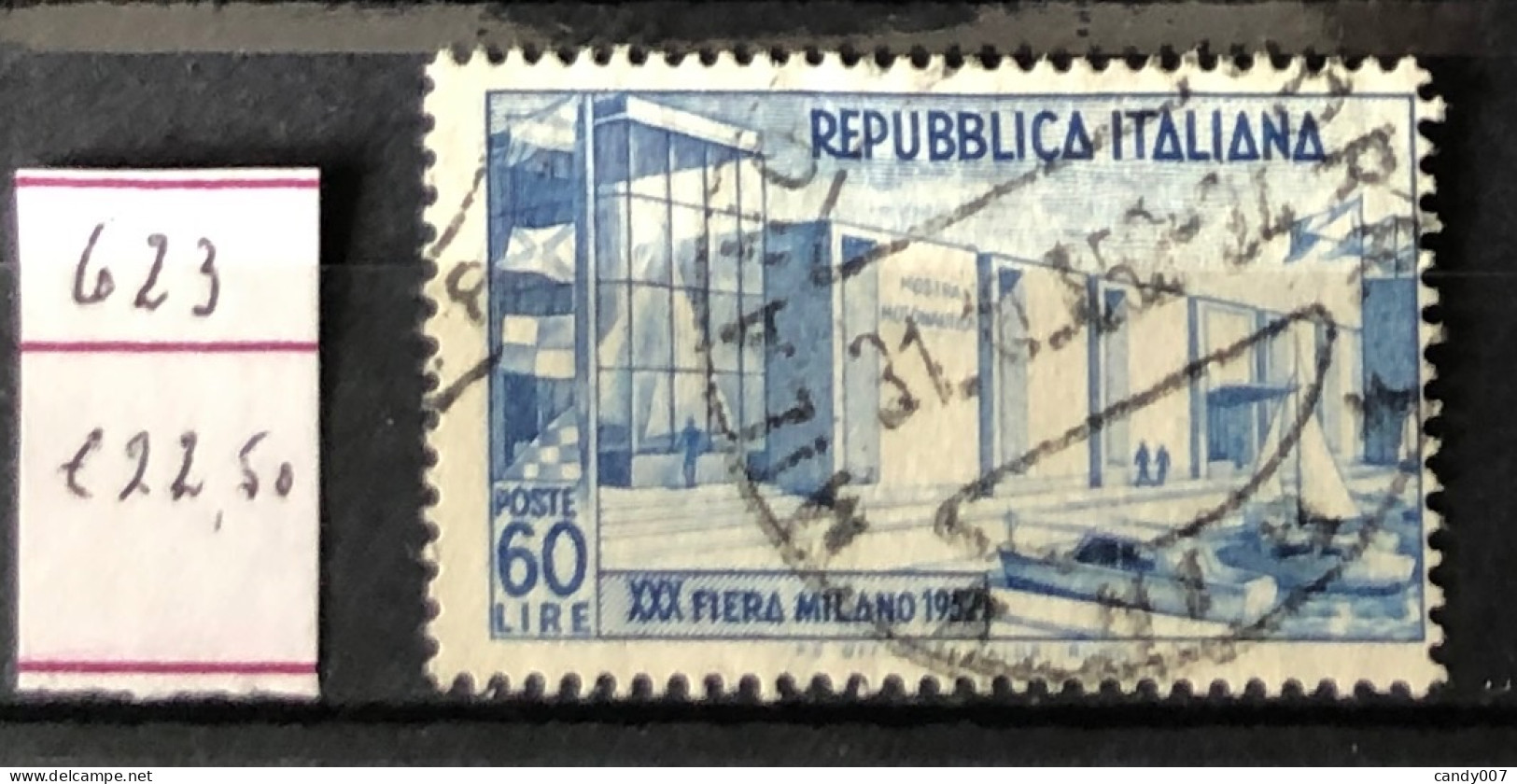 Italie Timbres  N°623 Oblitéré - 1946-60: Afgestempeld