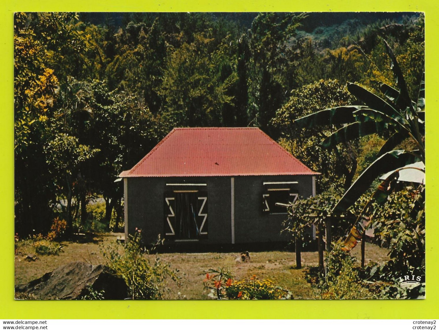 La Réunion N°7840 CASE CREOLE Creole Hut Edition Hachette Réunion Ste Clotilde - Andere & Zonder Classificatie