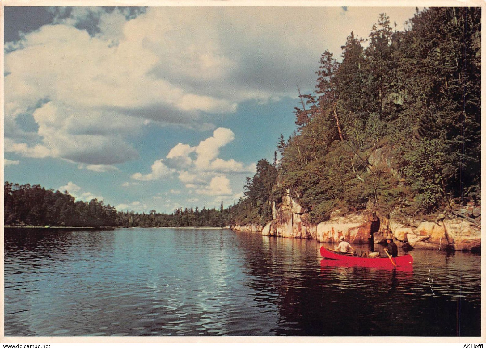 CANOEING THE NORTHWOODS - Exploring The Beautiful Lakes And Rivers Of The Scenic Northwoods. - Andere & Zonder Classificatie