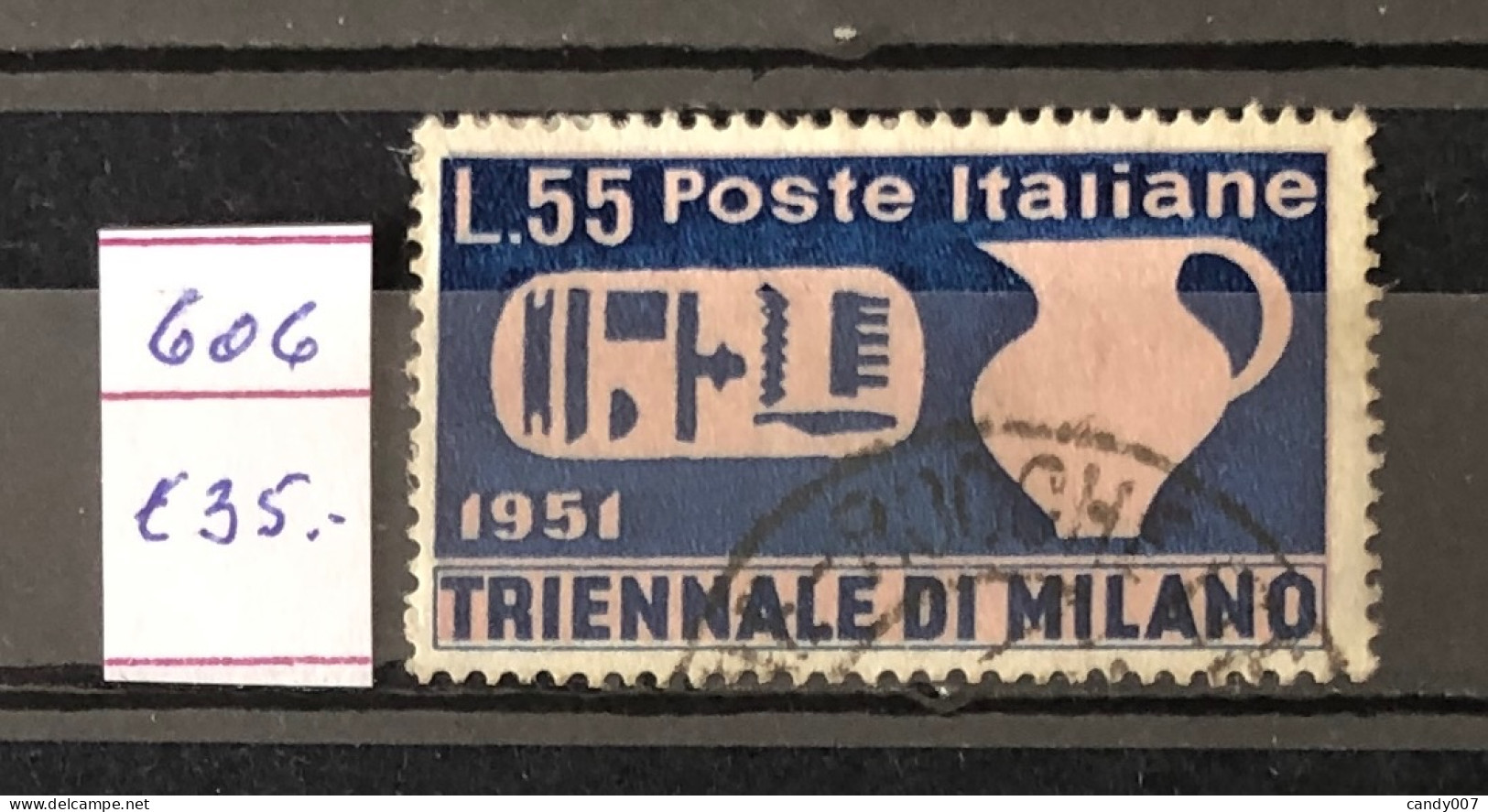 Italie Timbres  N°606 Oblitéré - 1946-60: Gebraucht