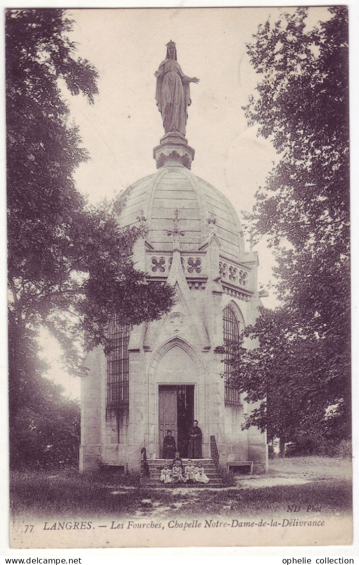 France - 52 - Langres - Les Fourches - Chapelle Notre-Dame De La Délivrance - 7055 - Langres