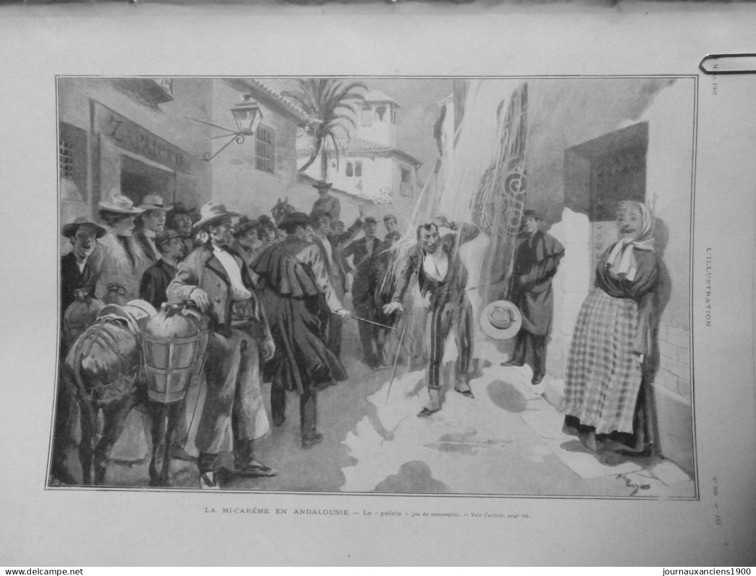 1860 1900 CARNAVAL ITALIE ESPAGNE BELGIQUE 28 JOURNAUX ANCIENS COMPLETS