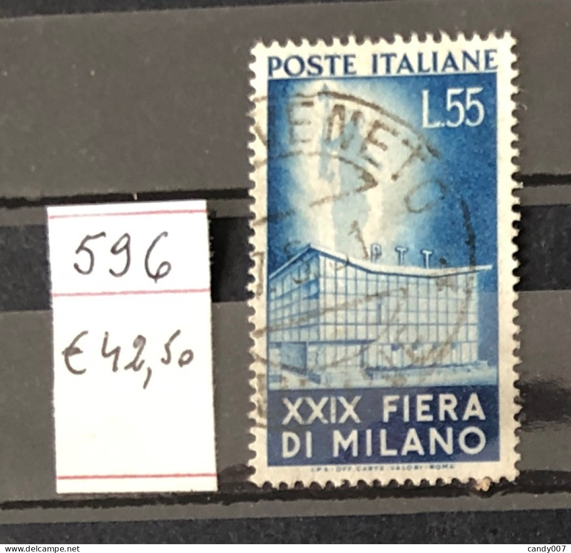 Italie Timbres  N°596 Oblitéré - 1946-60: Gebraucht