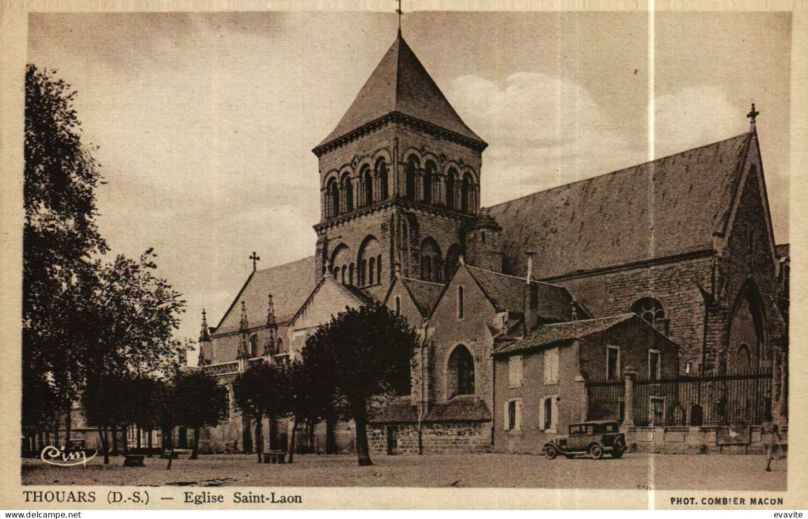 CPA   (79)      THOUARS    Eglise Saint-Laon - Thouars