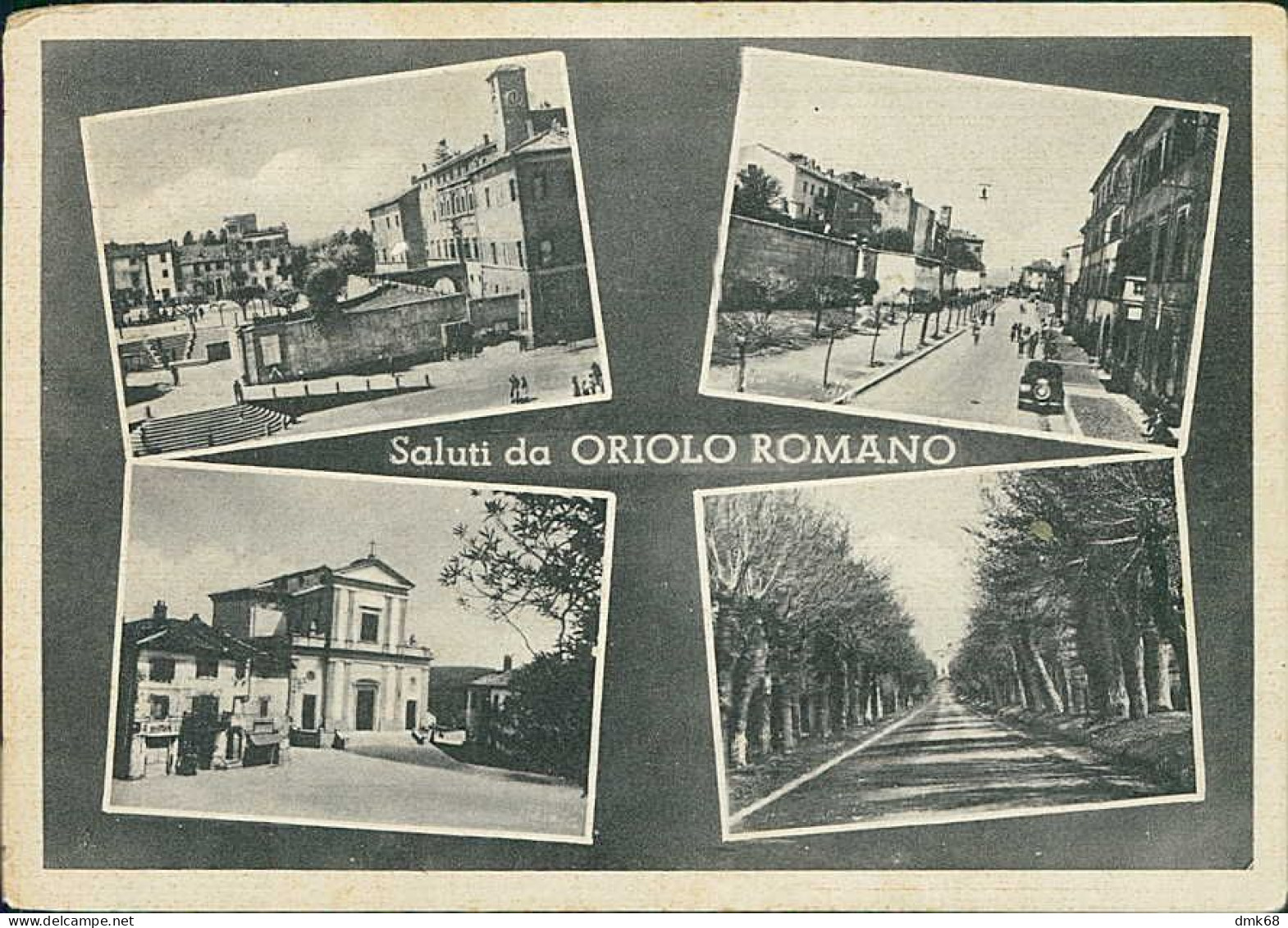 ORIOLO ROMANO ( VITERBO ) SALUTI / VEDUTINE - EDIZIONE ANGELI - SPEDITA 1958 (20565) - Viterbo