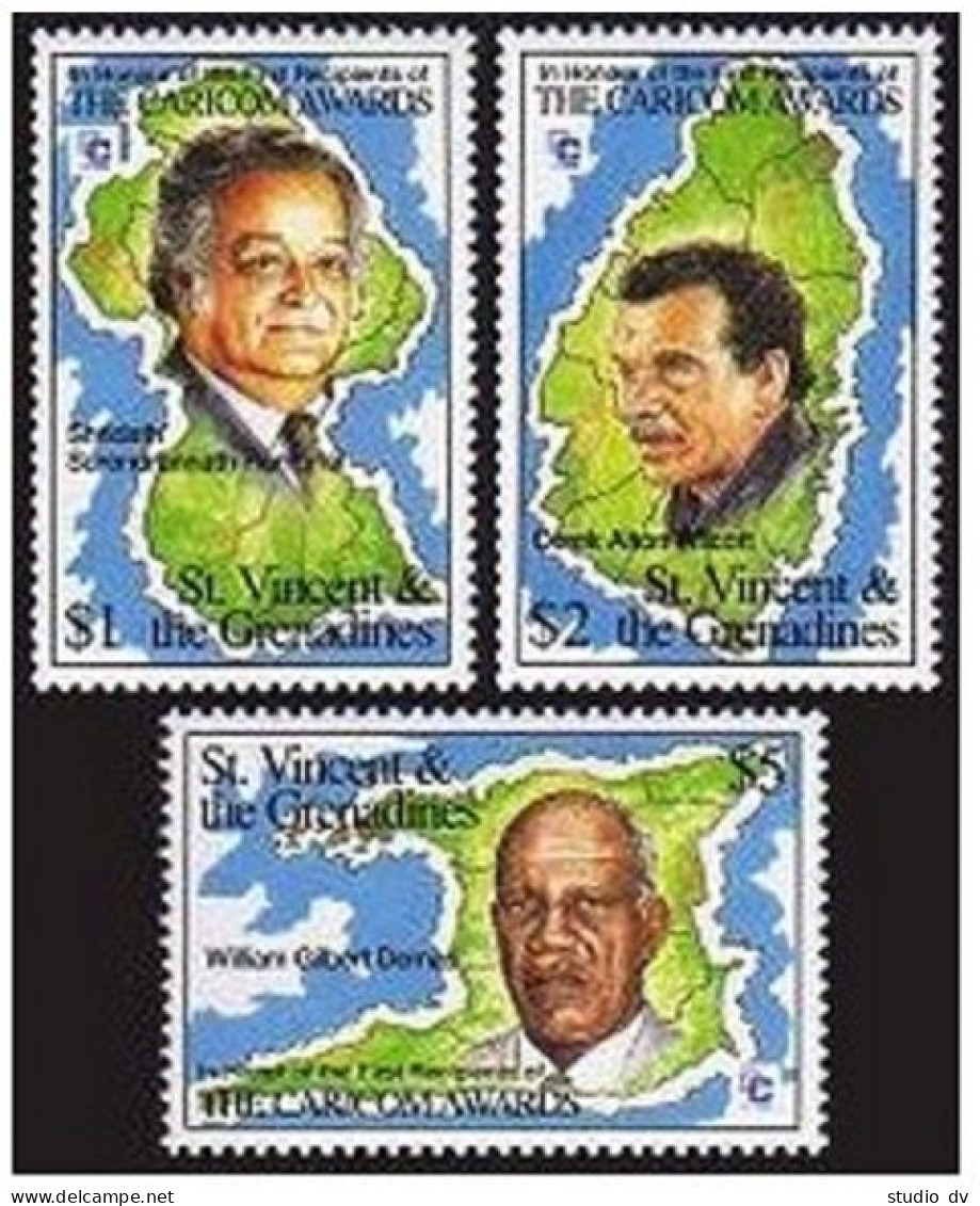 St Vincent 2120-2122,MNH.Mi 3027-3029. Order Of The Caribbean Community,1994. - St.Vincent (1979-...)