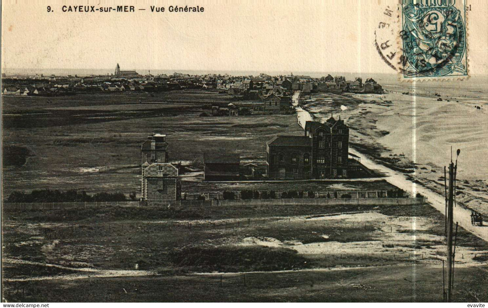 CPA   (80)      CAYEUX-sur-MER   Vue Générale - Cayeux Sur Mer