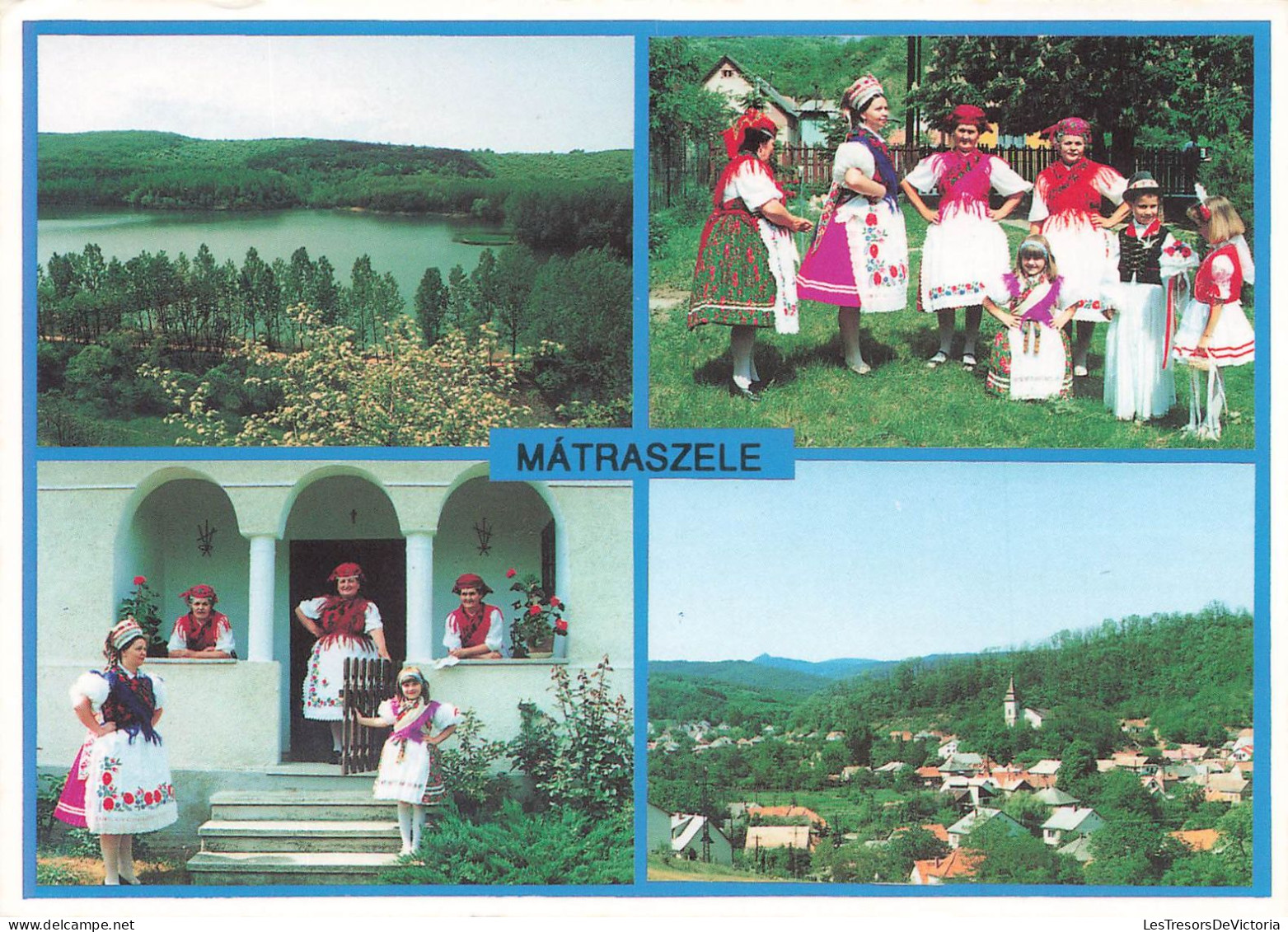 HONGRIE - Matraszele - Animé - Multi-vues - Costumes - Carte Postale - Ungheria