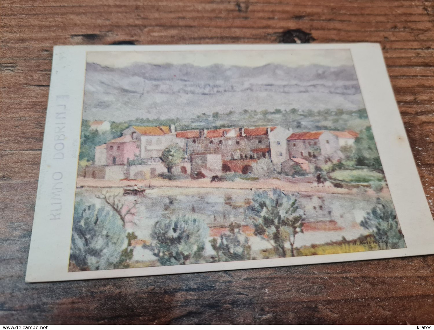 Postcard - Croatia, Antun Kirinčić       (32996) - Croatia