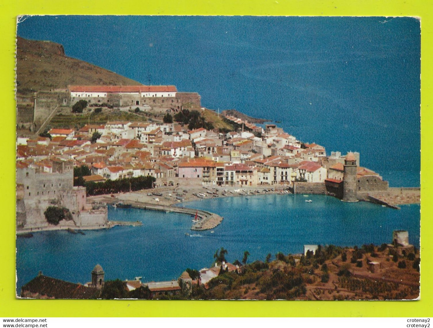 66 COLLIOURE N°5027 Vue Générale VOIR DOS Et Flamme De Perpignan En 1976 - Collioure