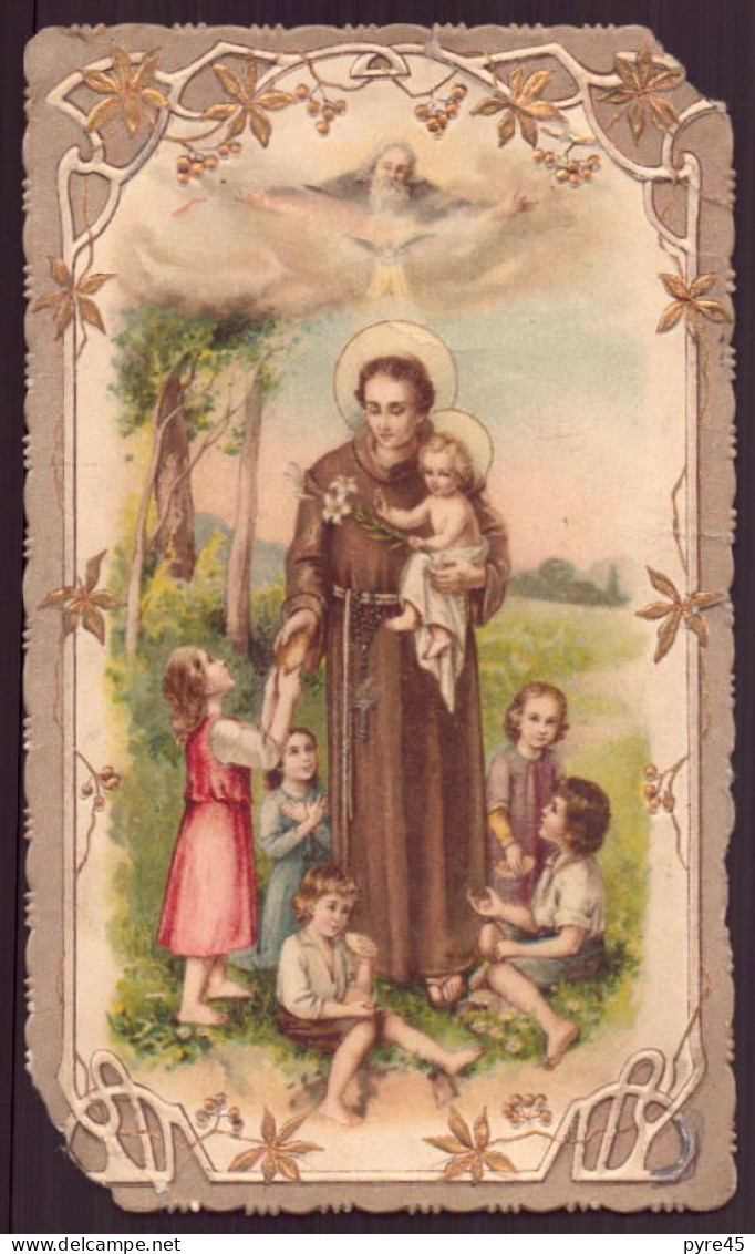 Image Pieuse " Prière à Saint Antoine De Padoue " - Devotion Images