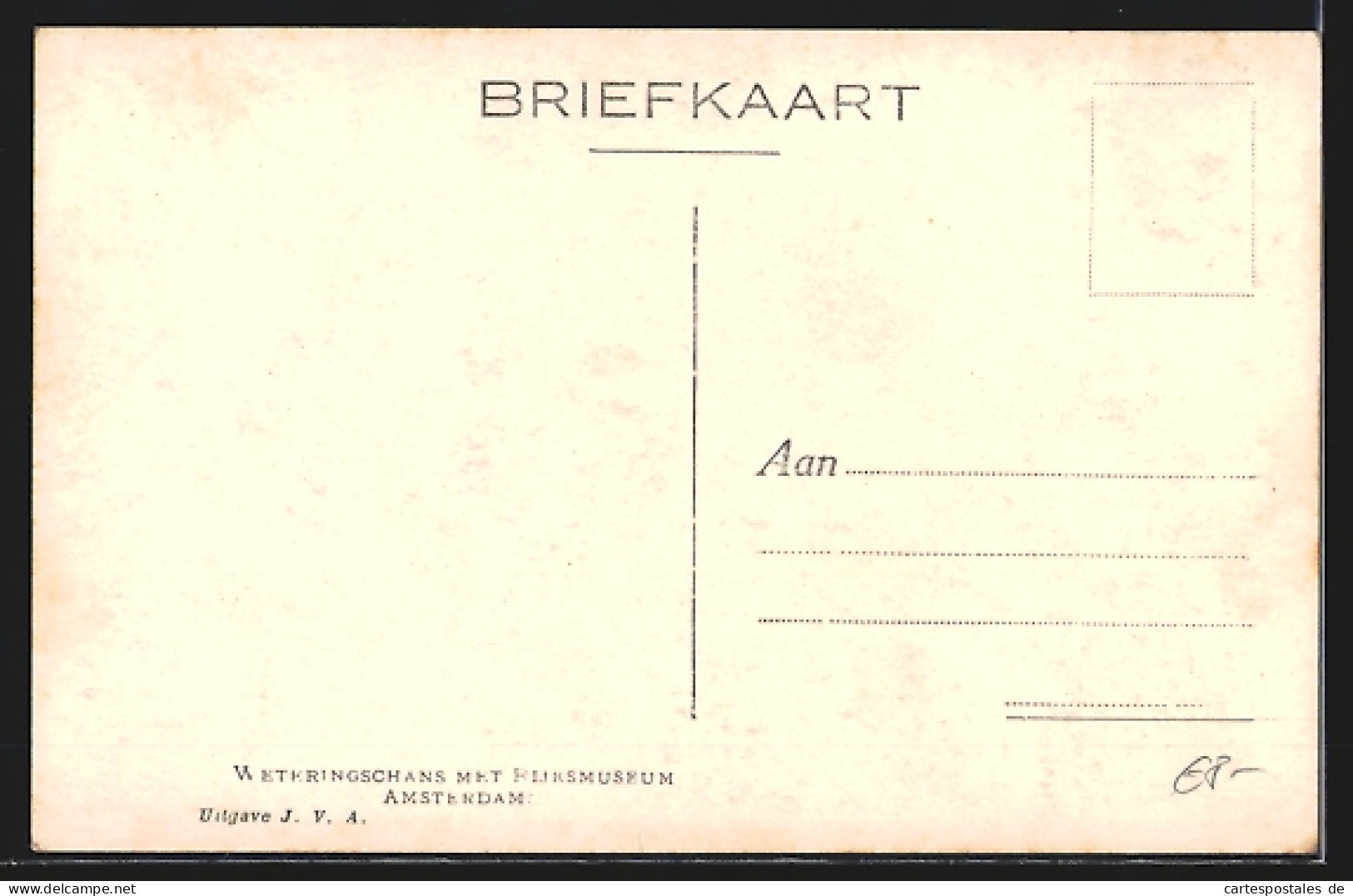 AK Amsterdam, Weteringschans Met Rijksmuseum  - Amsterdam