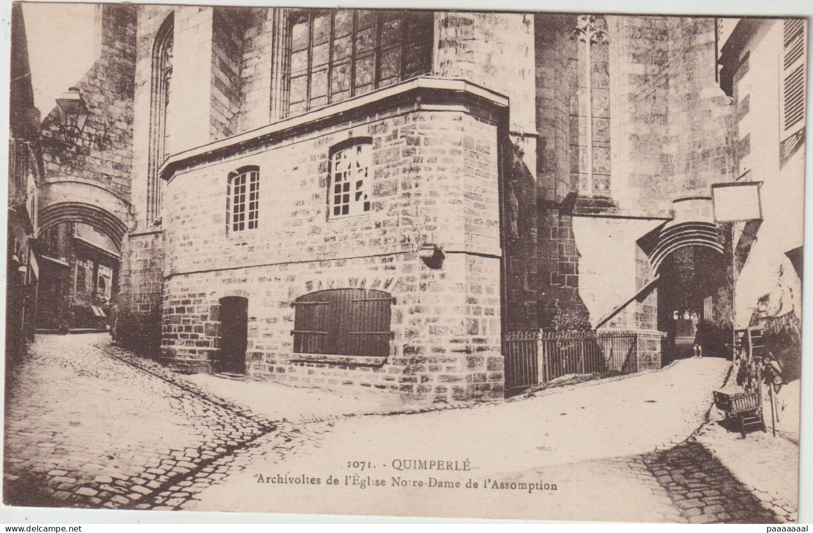 QUIMPERLE  ARCHIVOLTES DE L EGLISE NOTRE DAME DE L ASSOMPTION - Quimperlé