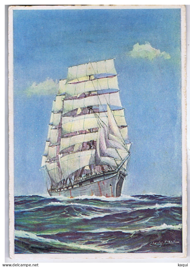 BATEAU - Voilier Par Charles VIAUD - Artaud, Editeurs - Gaby N° 3 - Sailing Vessels