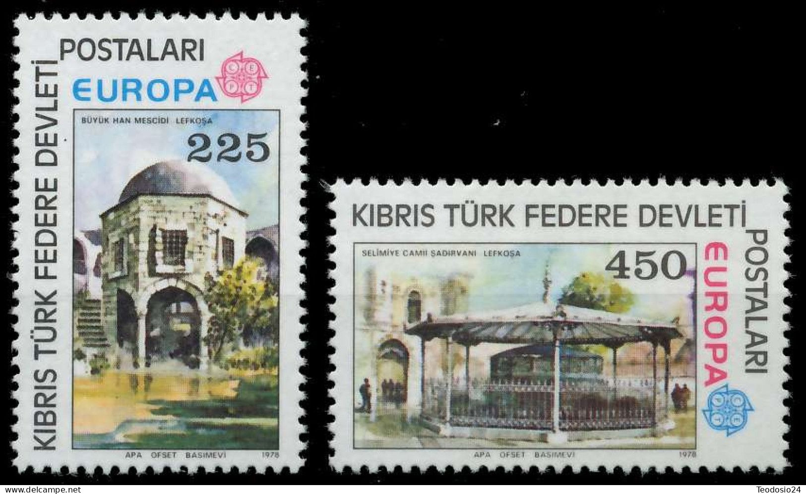 TURKISH CYPRUS 1978 - Nr 55-56  ** - Ongebruikt